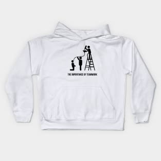 The Importance of Teamwork Kids Hoodie